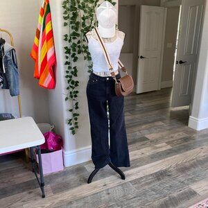 H&M Bootcut Black Jeans